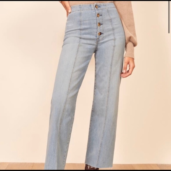 Reformation Leon Flood jeans 26 - Picture 4 of 4